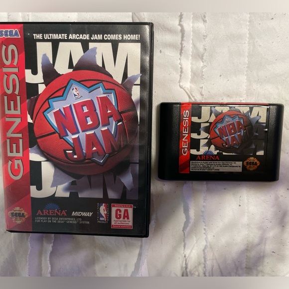 NBA Jam for Sega Genesis - Picture 3 of 3